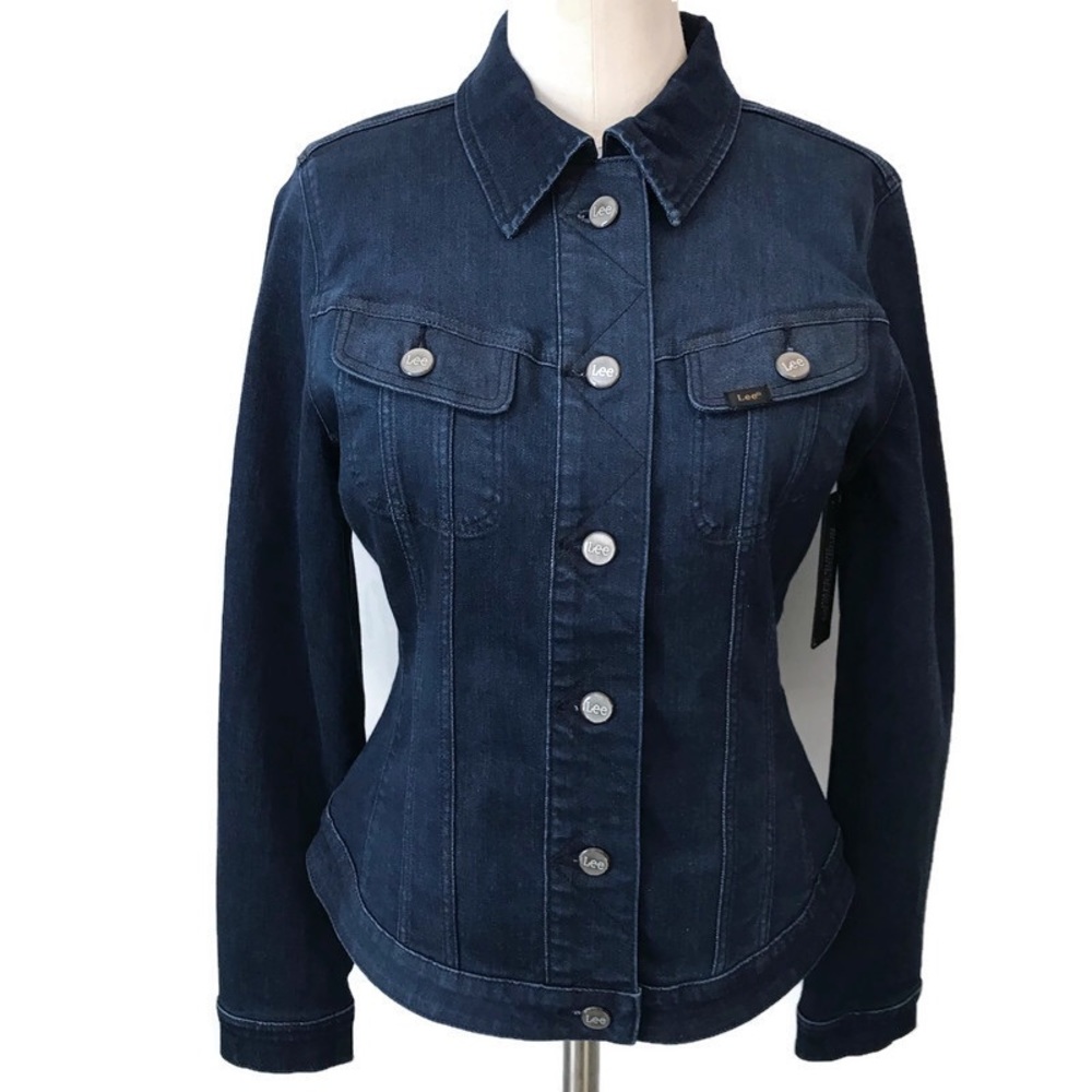 NWT Lee Body Optix Jean Jacket Size Small